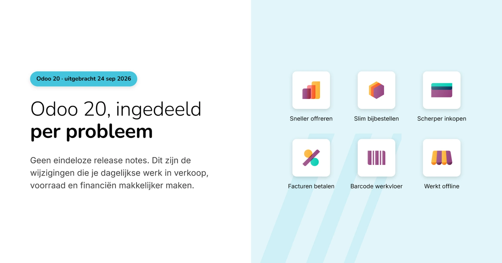 Wat is er nieuw in Odoo 20? Alle nieuwe functies voor Community en Enterprise op een rij